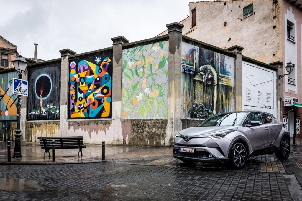 dwwymf's tweet photo. Celebrating launch #ToyotaCHR with collaboration project w/ Instagrammers from across Europe #UrbanReflectionsMadrid https://t.co/GA4EXDF65S