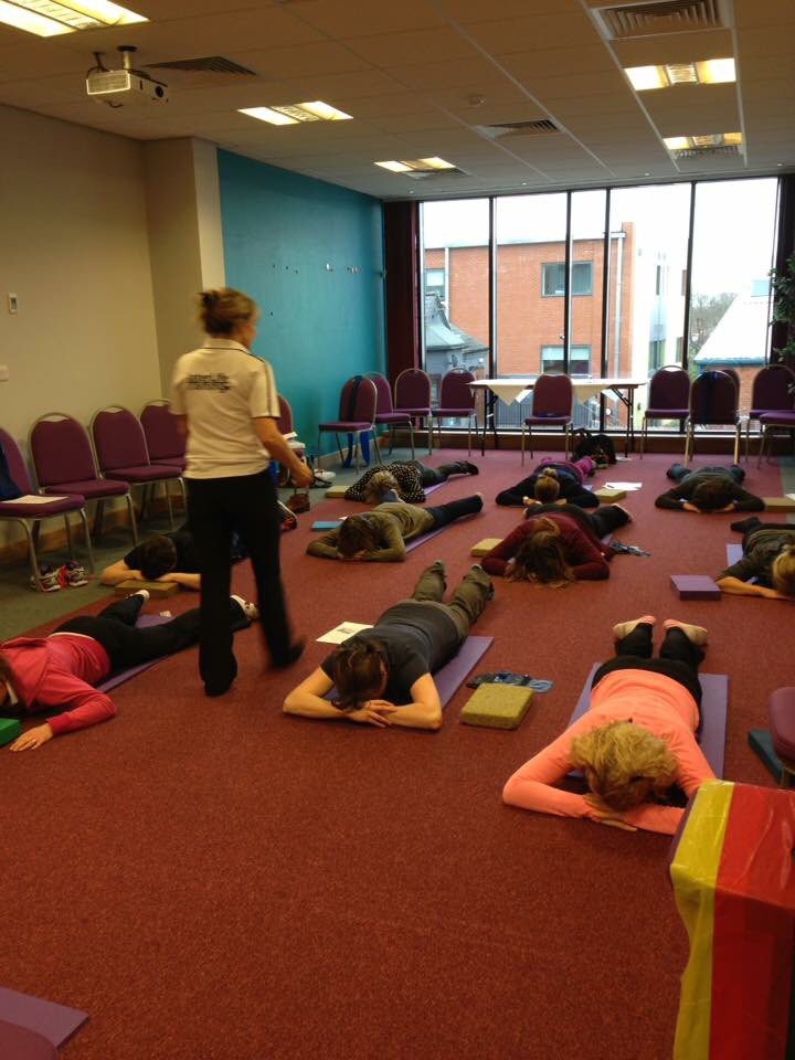 sheb40's tweet photo. Pilates for older adult.  #LLTConf2016 https://t.co/CZLsgprGoh
