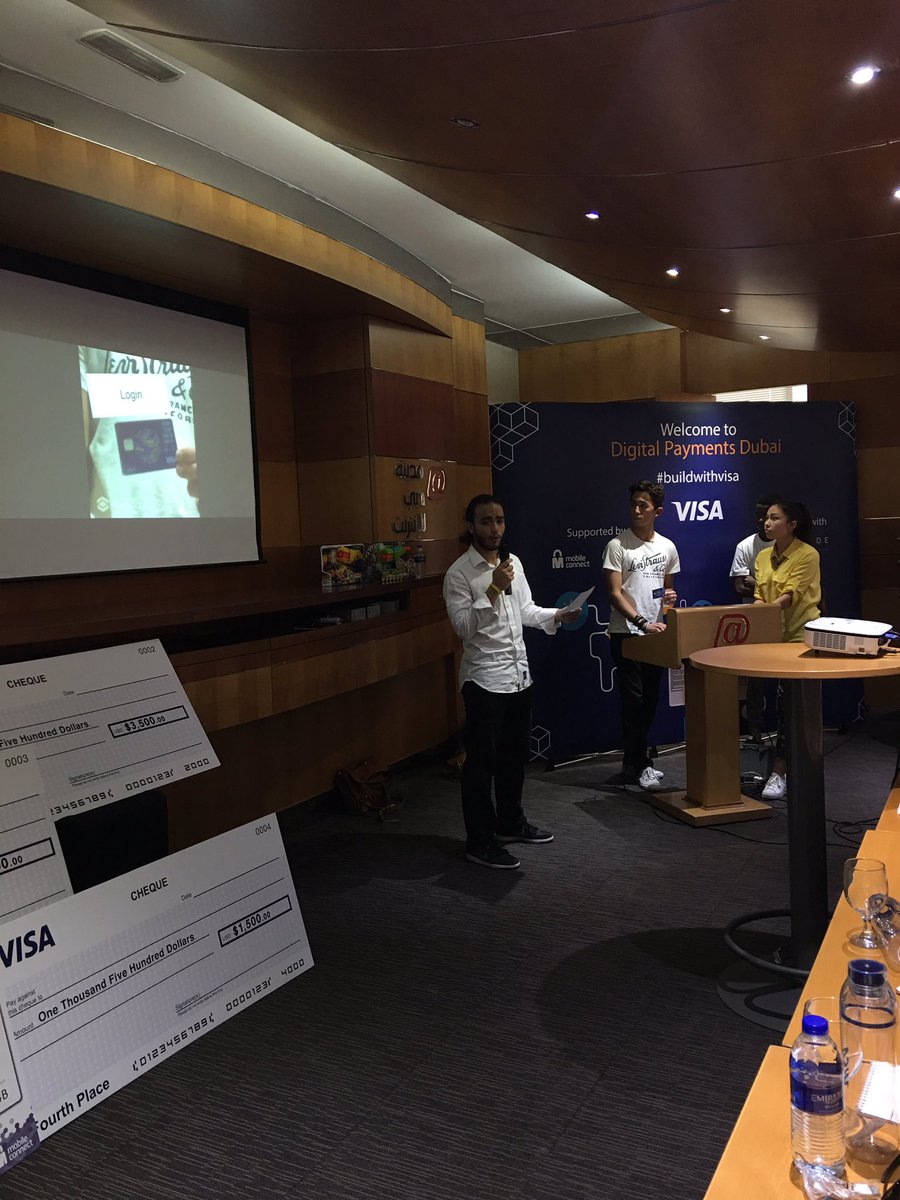 AngelHack's tweet photo. Team Visa AR using augmented reality with @visadeveloper! #BuildWithVisa https://t.co/Lg3GMjSxWT