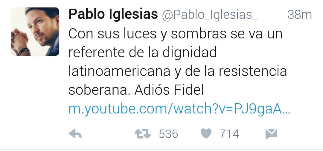 WillyTolerdoo's tweet image. Rita Barberá era una choriza corrupta pero el dictador Fidel Castro es un referente de la dignidad.

Ahora vuelvo, que voy a vomitar.