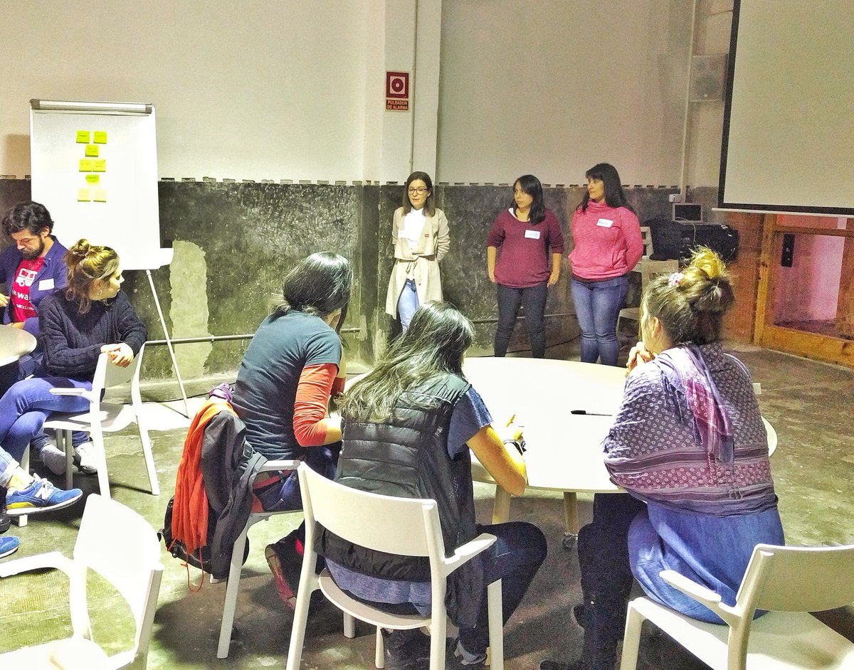 WWCodeBarcelona's tweet image. Starting presentations @betahausbcn #wwcodeBCN some great ideas showing up #gendergap @isabelcabezasm @adrianafreitas @ThoughtWorksESP