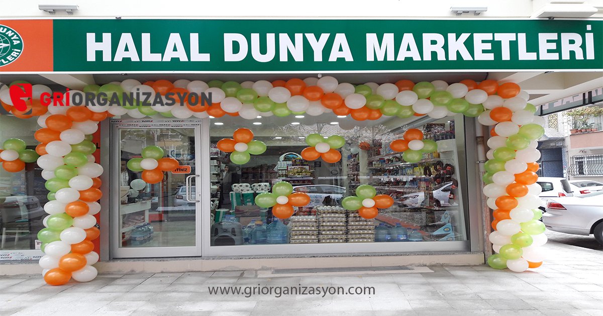 #HalalDünyaMarketleri, #açılışorganizasyonları için bizi tercih etti.
griorganizasyon.com
#palyaçokiralama #istanbul #griorganizasyon