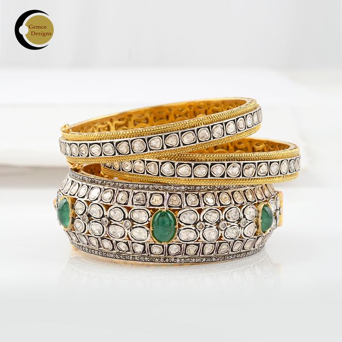 Gemco_Designs's tweet photo. Uncut and Rose Cut Diamond Bangle.
Visit: https://t.co/jd9bCpDJkw https://t.co/Dj68FA21Ra