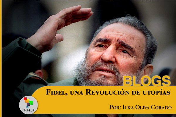 teleSURtv's tweet photo. #BlogteleSUR por @ilkaolivacorado | Fidel, una Revolución de utopías https://t.co/Q6wZZgMzW7 https://t.co/TgMDTFqyZP