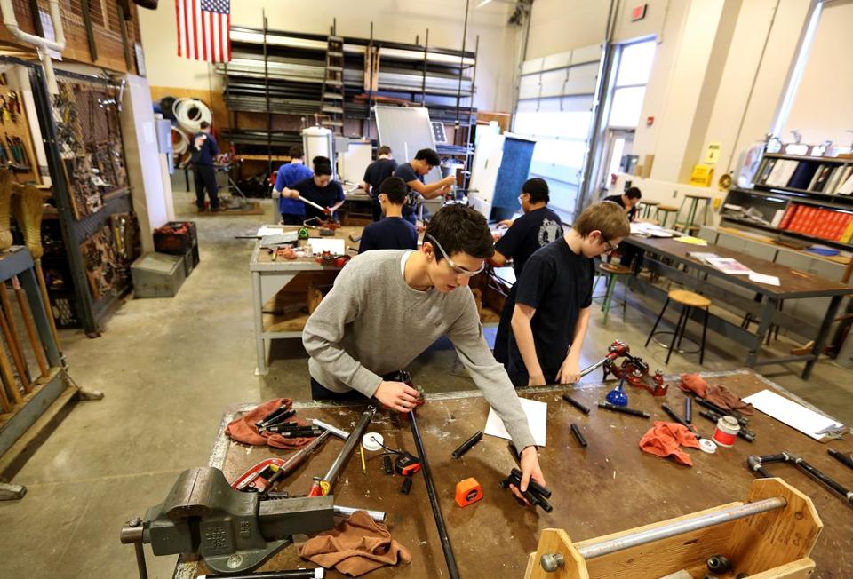BostonGlobe's tweet photo. Massachusetts vocational schools see demand soar: https://t.co/l7RJKQQsFC https://t.co/YYMHNOd9Gk