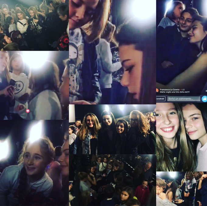 Ieri sera al cinema di Genova... grazie ragazzi per l'immenso affetto ! https://t.co/uI8D8g0Yvz<a href="/tag/bigfamily"class="tags"><span>#bigfamily</span></a>