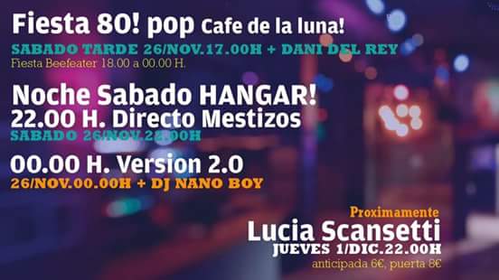 El sabado que te presento es....