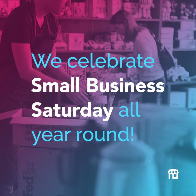 To us, every Saturday is Small Business Saturday! Today is a wonderful day to... (more:shoplocal.ly/43kkf)
