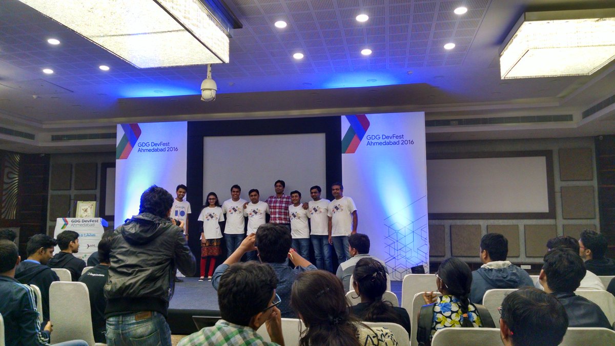 parthsuba77's tweet photo. The organizing team of @GDGAhmedabad #google
#DevFestAhm #GDGDevFest2016 #GDGAhmedabad https://t.co/wBdNlG9kOi