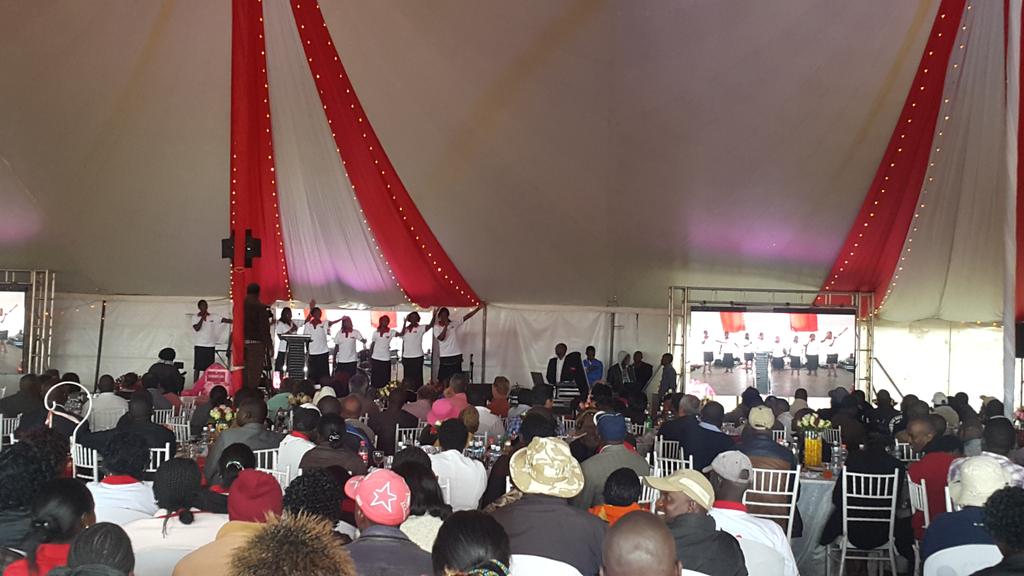 MachaGituku's tweet photo. It's a full house at #Timaflor celebrating 10 years! Entertainment by Timaflor staff. @KoppertKenya present and proud to partner https://t.co/RgbYazOFrD