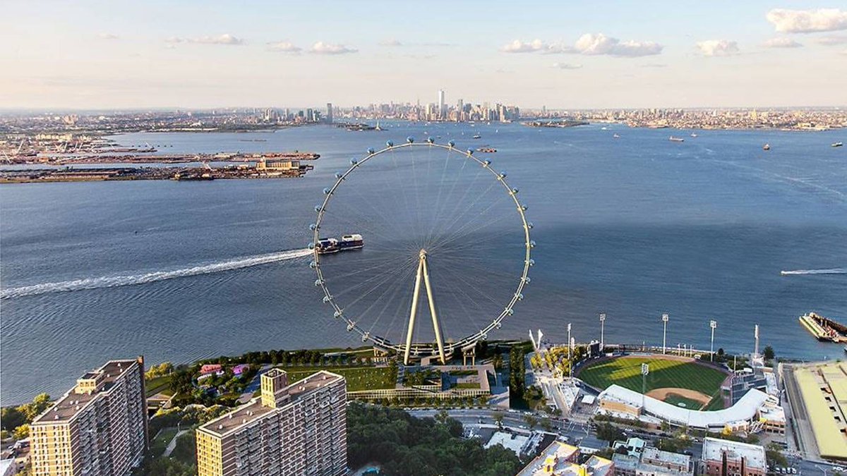 TimeOutNewYork's tweet photo. The world's largest Ferris wheel began construction in NYC: https://t.co/OFizl2Npzk https://t.co/bxqrFRqILh