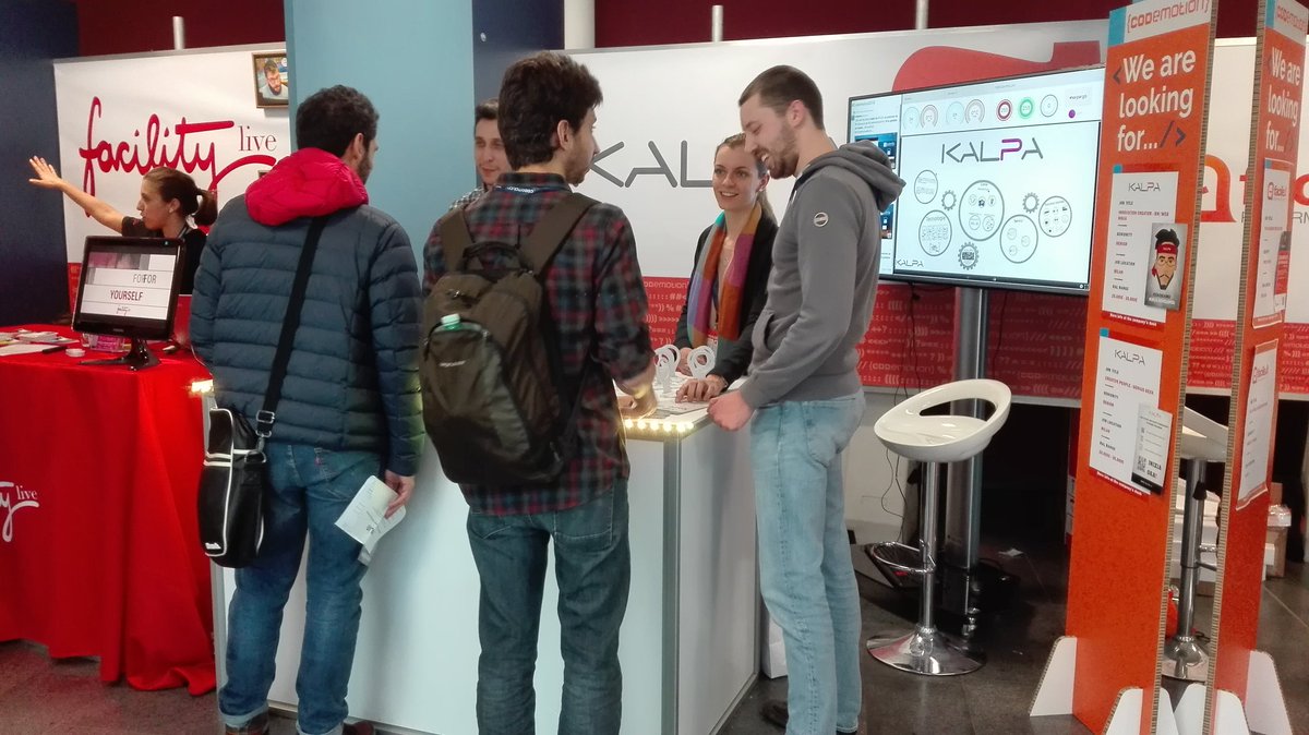 kalpa_official's tweet photo. Tanti curiosi e appassionati oggi al #Codemotion2016 e noi di #kalpasrl non potevamo certo mancare! https://t.co/3LtN2hOQrV