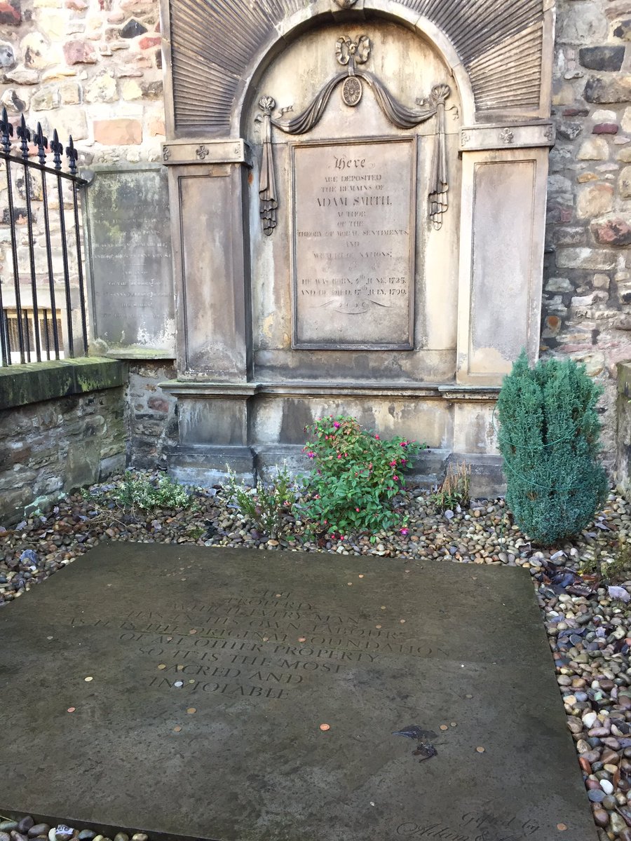 PeterKirkegaard's tweet photo. In Edinburgh visting Adam Smith's grave. The wealth of nations was not build on protectionism. #Yes2TTIP #yes2CETA #Yes2TPP https://t.co/EnkYe3w58Q
