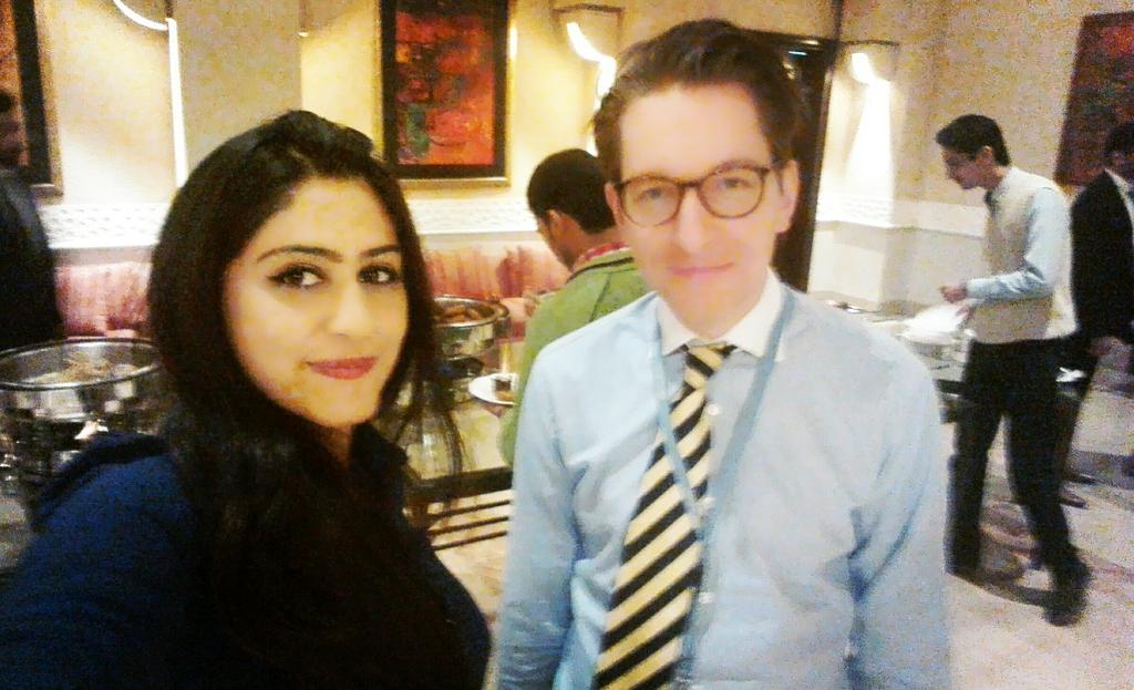 At UNESCO,conference on creative economy &amp;sustainable development Pakistan,with Coordination  Specialist@UN@UN_Women