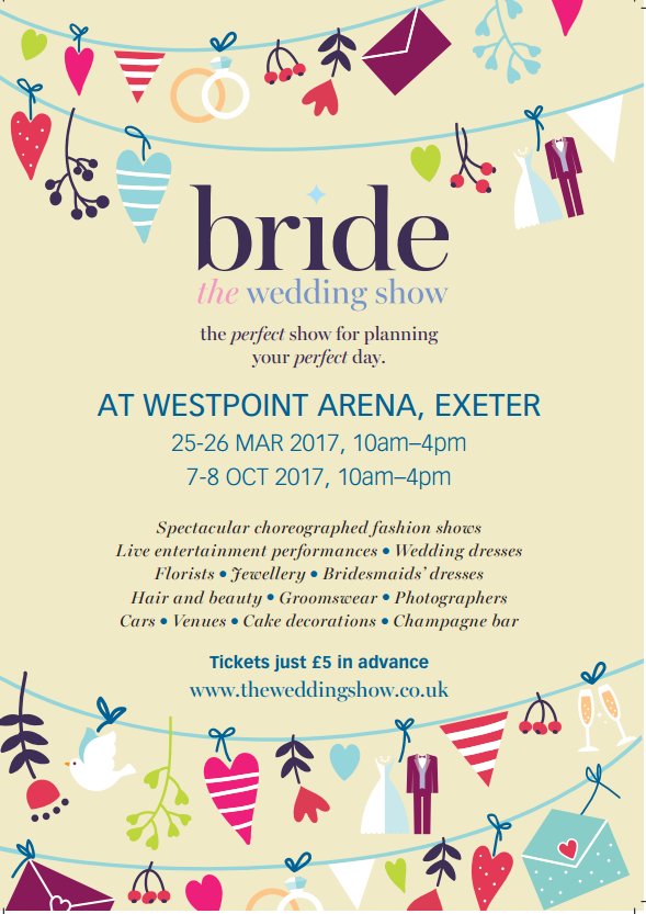 BrideDorset's tweet photo. Have you seen the Video from Bride: #TheWeddingShow @WestpointExeter https://t.co/2QjZKq8knD &amp;  https://t.co/BzLwziKEoM https:/… https://t.co/FMBXDY109H