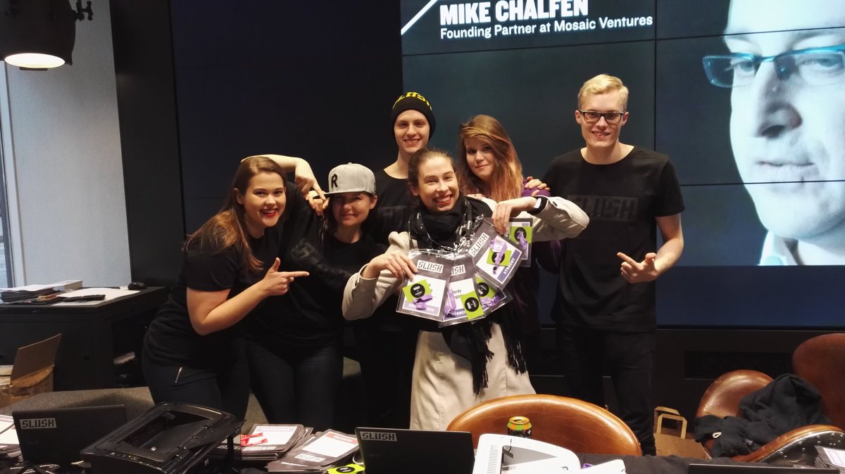 liisakoivisto's tweet photo. Slush bagdes for Lapland UAS Tornio are now claimed! Thank you #slushvoluenteers #slush #laplanduas #lapinamk https://t.co/MKpTVyUGiW