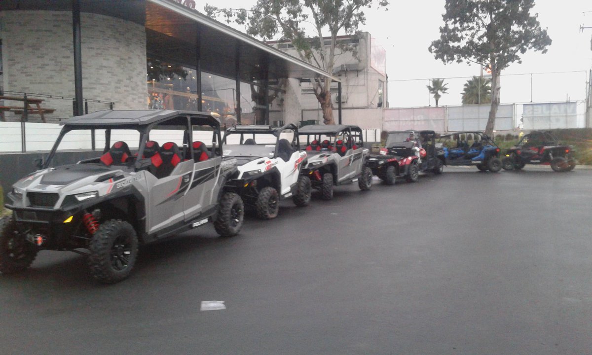 MotociclismoMex's tweet photo. Iniciamos desde temprano con la Ruta Pueblos Mágicos acá en #Mty con #Polaris #PolarisMty #RPM3 #MotociMx https://t.co/gBQcOLeOs1
