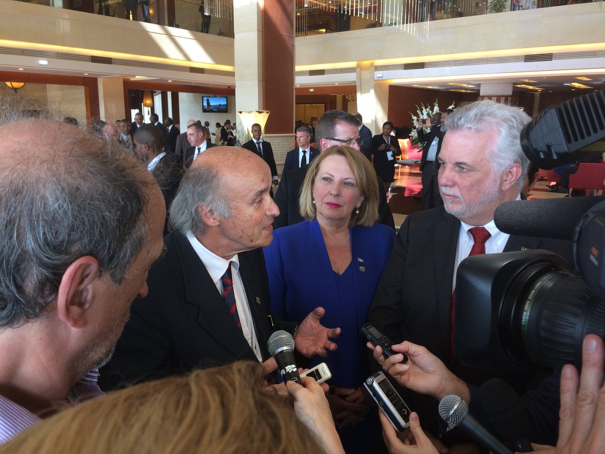 Québec annonce la création d’un Observatoire de la #Francophonie économique à  l’<a href="/UMontreal/">Université de Montréal</a> #SommetMada16