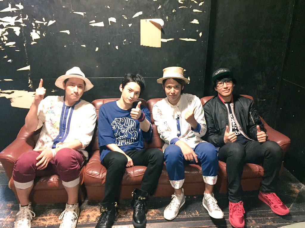 shikicanata's tweet photo. 「SKY-HI Live House Tour 2016 〜Round A Ground〜」

宮崎公演！！
四季彼方も出演させて頂きました☆本当にありがとうございました！

明日は熊本☆
ガッツリ楽しもうね！！ https://t.co/OG8DCHnlHe