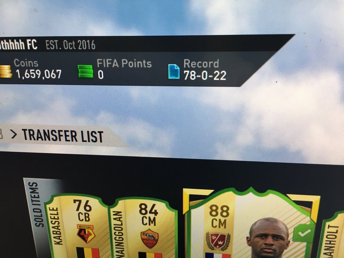 i5thhh's tweet image. Selling FIFA 17 XBOX one coins! 
RT/fave if you want some