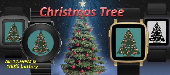 nevraw's tweet photo. @PebbleDev @Pebble For the festive season, a new cryptic "Christmas Tree" for all Pebbles. #Ready4Time2 
https://t.co/2WgdcVsVYN https://t.co/zg3Qcwk1uz