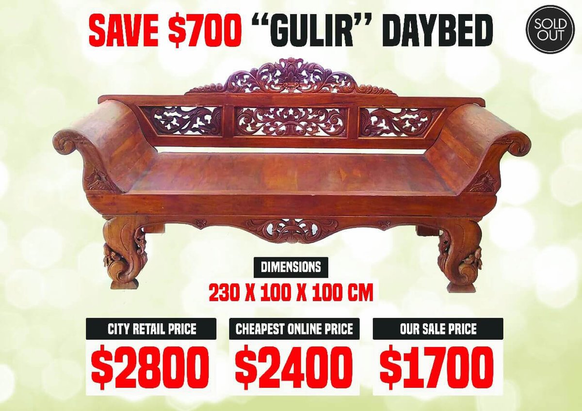 BaliDayBeds's tweet photo. Visit our online store to see all the balibed Designs. Home delivery across Australia.
#Australia #baibed #HomeDelivery #homedesign #online https://t.co/5R1zdqTToK