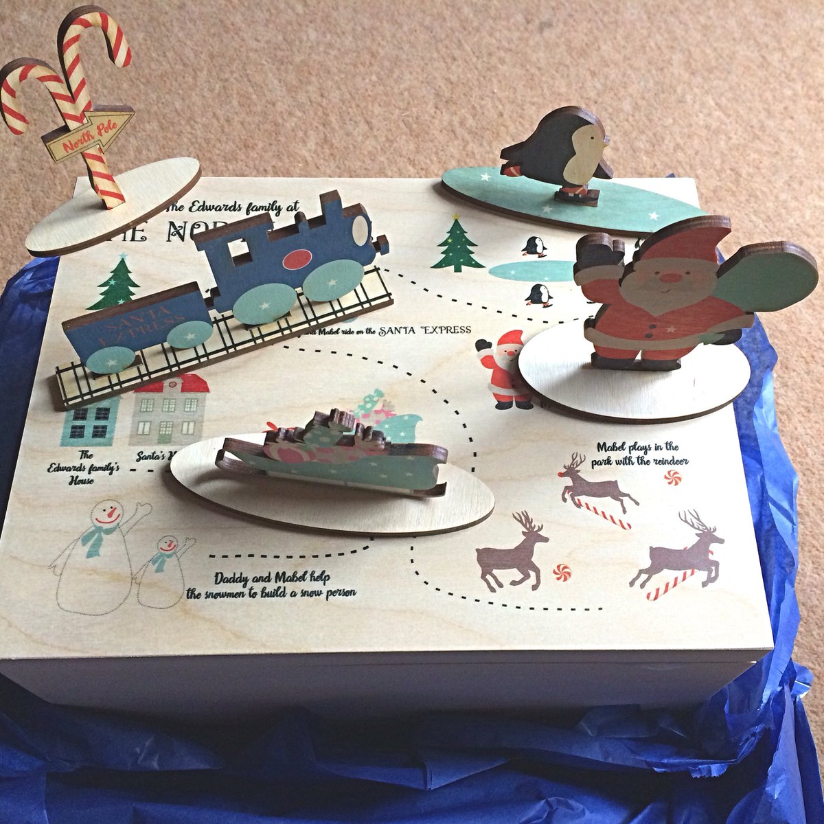 futuremumm's tweet image. Really pleased and excited by our Christmas Eve box from @seahorseshop. The start of a family tradition. #Christmas #tradition