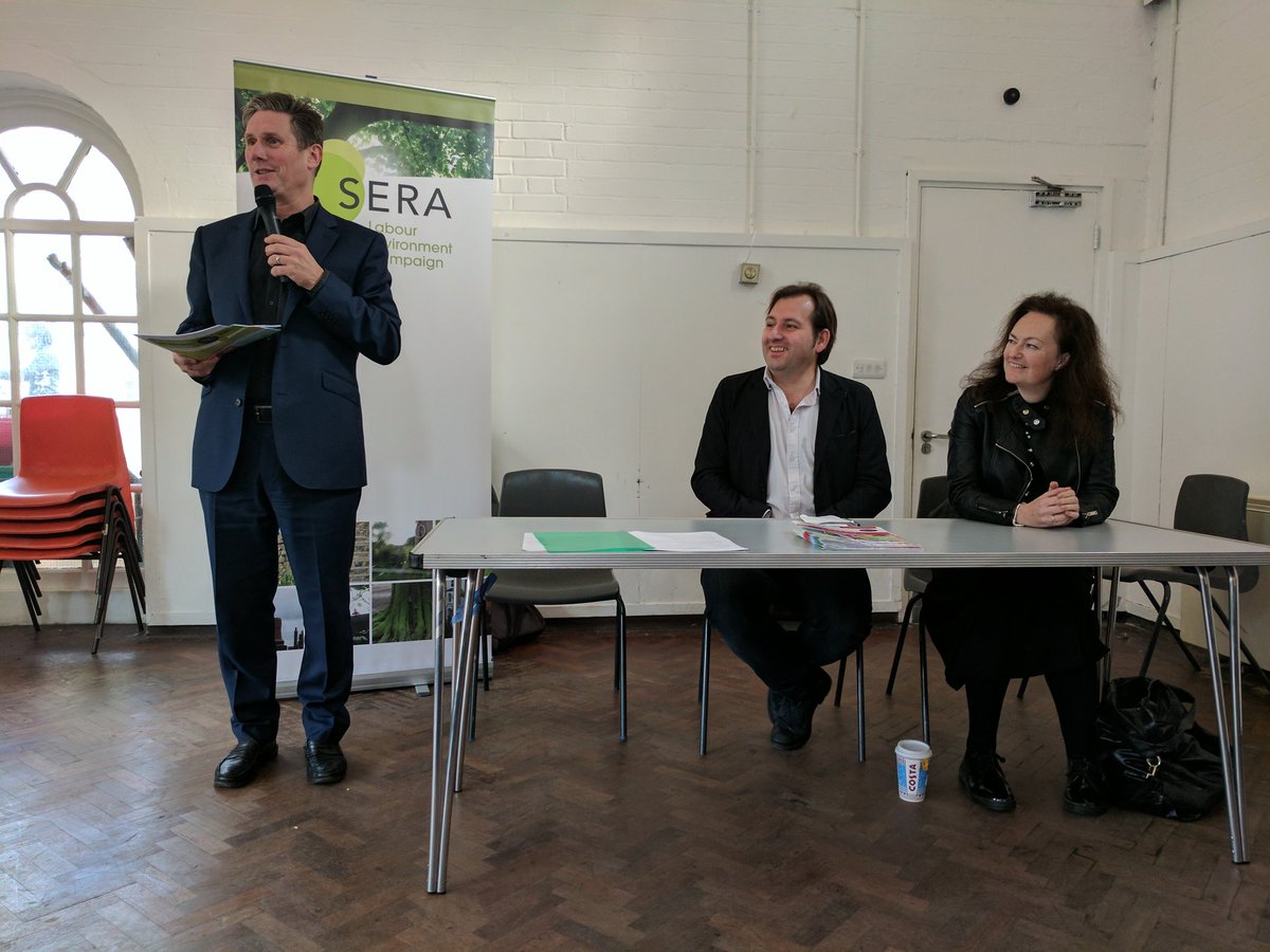 srgsrg's tweet photo. Thought provoking discussion on the environmental implications of #brexit with @Keir_Starmer hosted by @serauk https://t.co/LkytEaKuEc