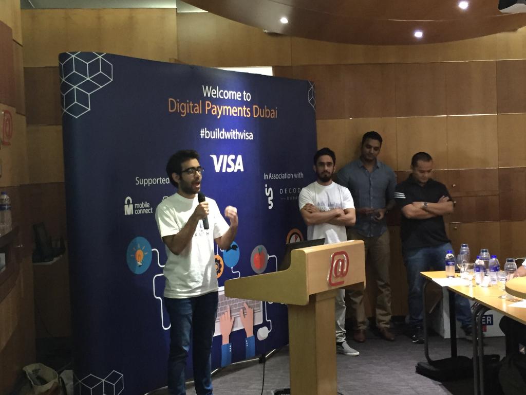 VisaCEMEA's tweet photo. The demos are in full force. Soon we will have our winners! #buildwithVisa @VisaDeveloper @AngelHack @DIC_Community https://t.co/VWo6XJTPr1