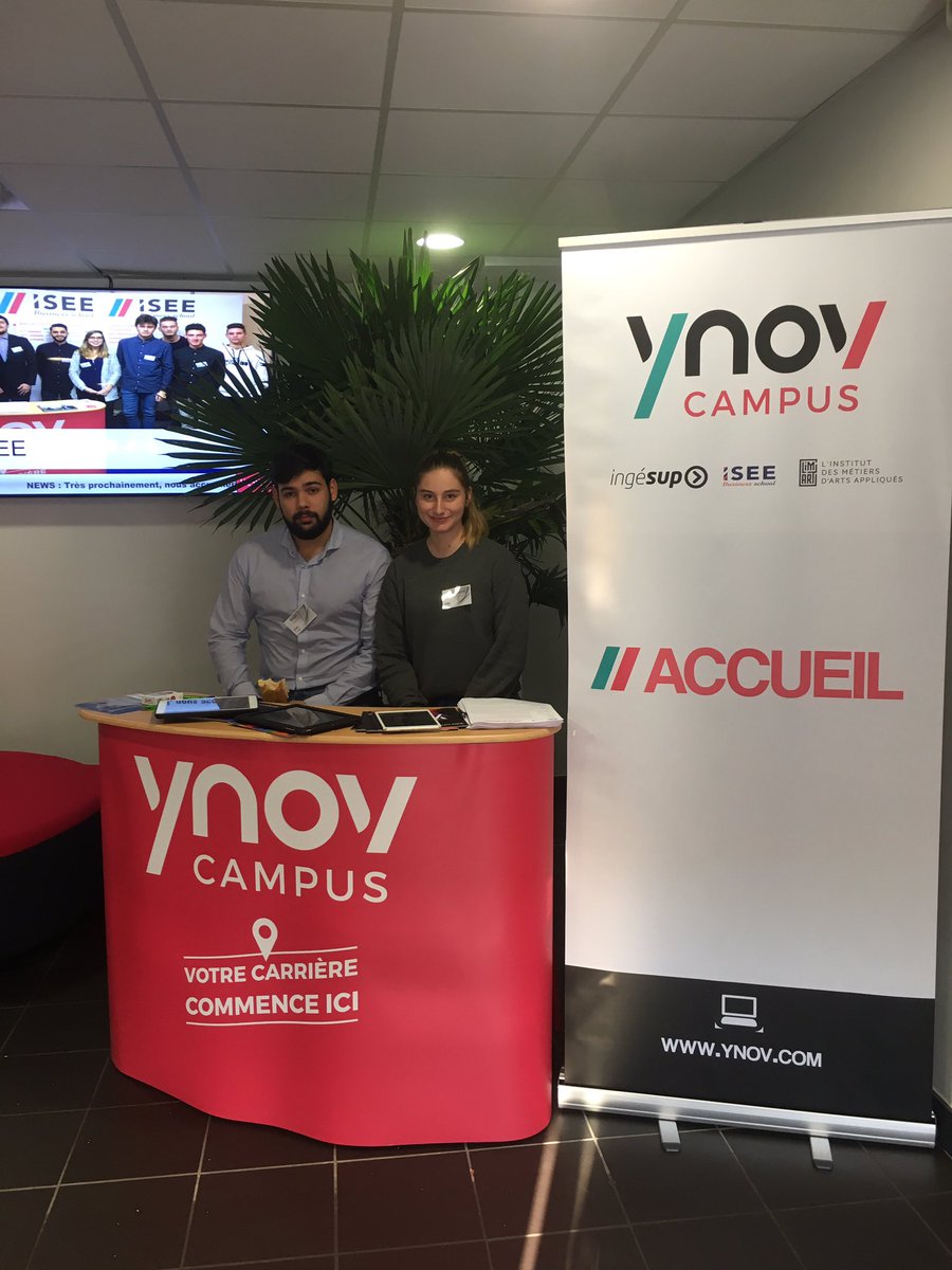 MLysBnrd's tweet photo. En direct de la #JPO @Ynov_Lyon ! #ingesup #isee #limart  @YnovCampus https://t.co/W9ko0xO6OC