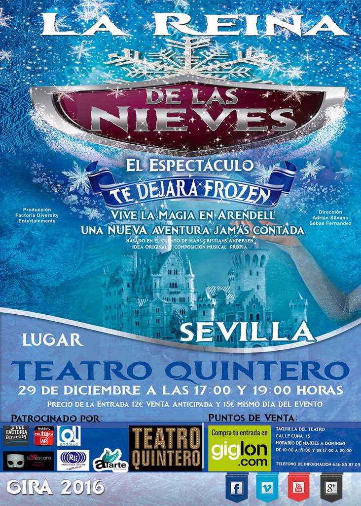 Volvemos a testro quintero por navidad!!!!