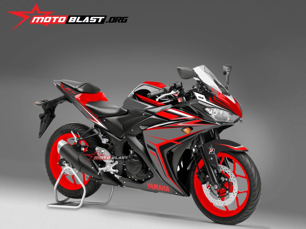 Blog Motoblast On Twitter Modifikasi Striping Yamaha R25 Black