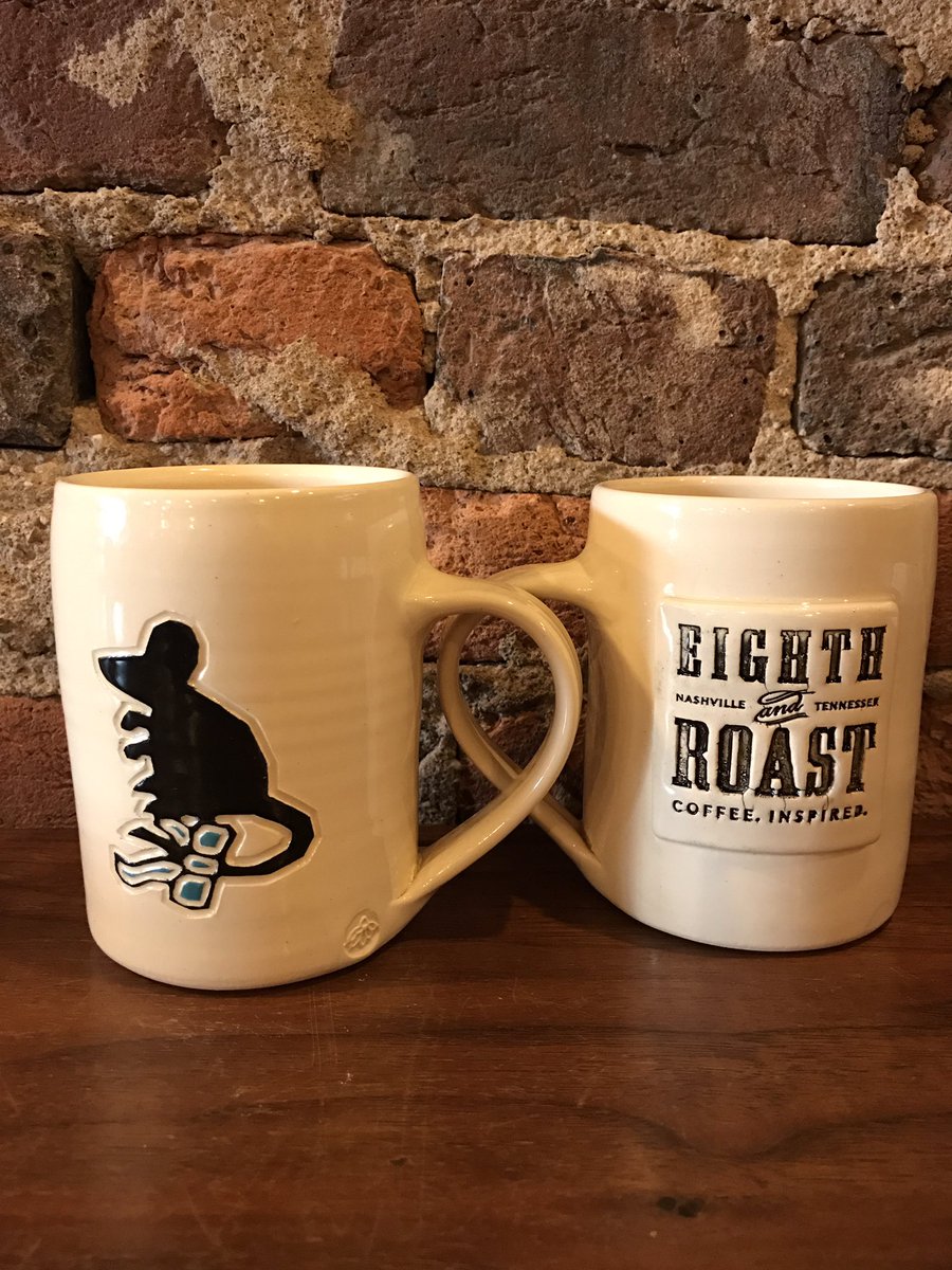eighthandroast's tweet photo. Quiet as a mouse #SmallBusinessSaturday #coffeeinspired #addledhillpottery https://t.co/sPWfXD2I2n