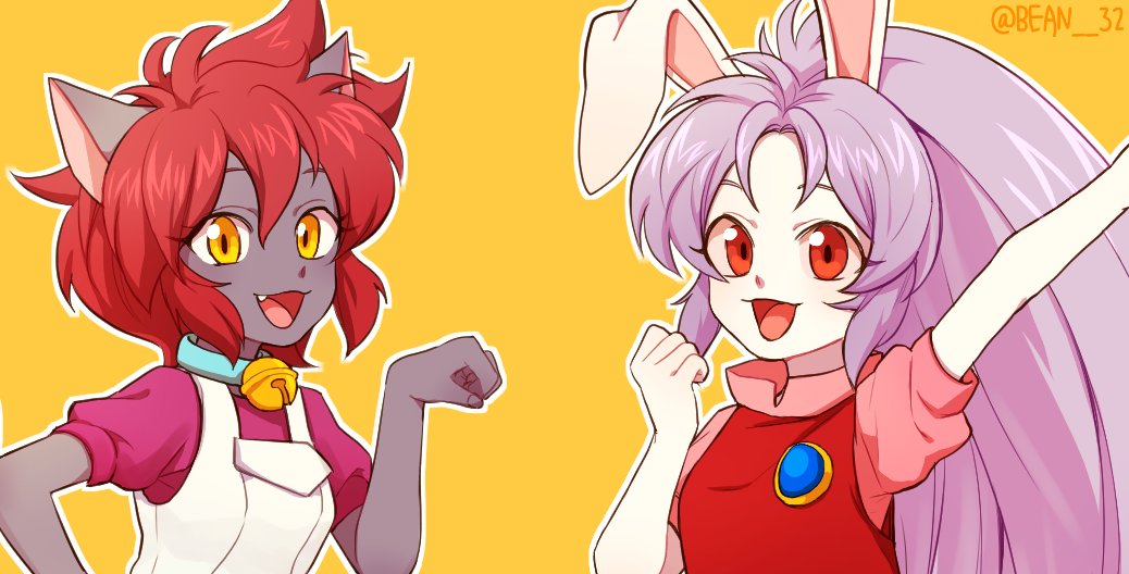 꾸러기 수비대 쿠키🐱와 새초미🐰~! 그냥 취향이라서 그려봤습니다.. 근데 똘기🐭도 넘 취향이네욘 나중에 그려봐야지Translate post