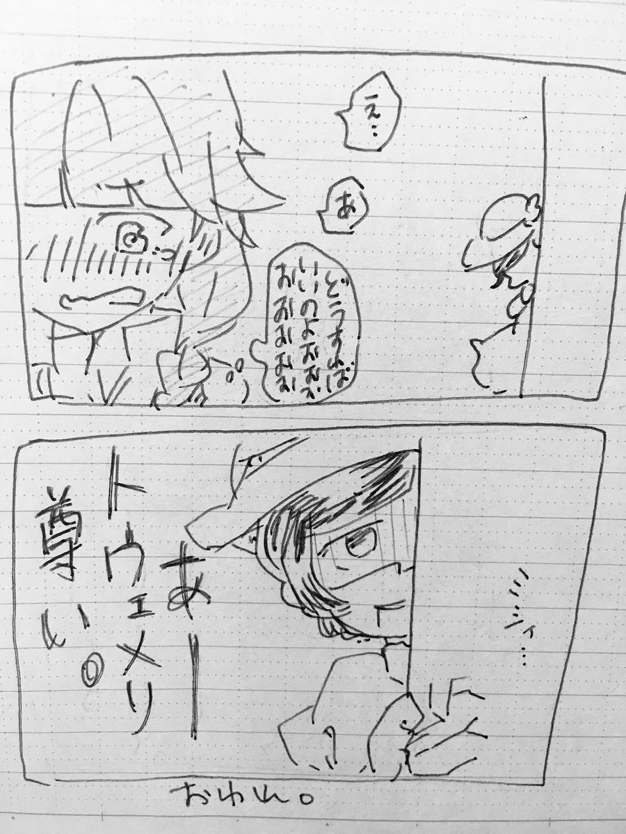 トウェメリまんが。
もーほんと2人尊い。

(9枚目です✋) 