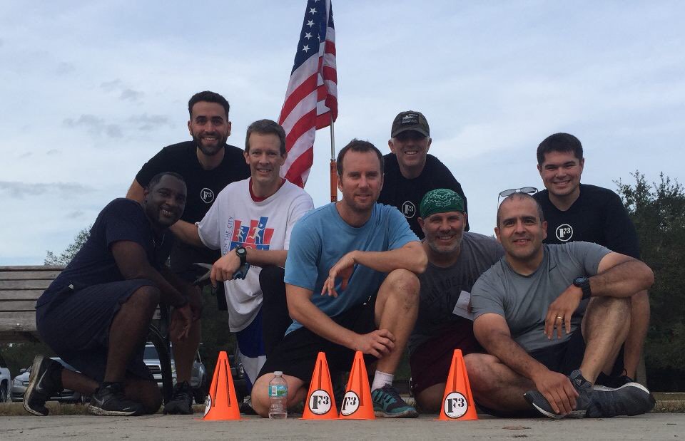 F3Orlando's tweet photo. 8 strong for a @ecuucf aka Sirtificate led 5 course leftover buffet of pain. Welcome FNG Flower Child. #ISI #FLAGROW https://t.co/nlQzvY7Znf
