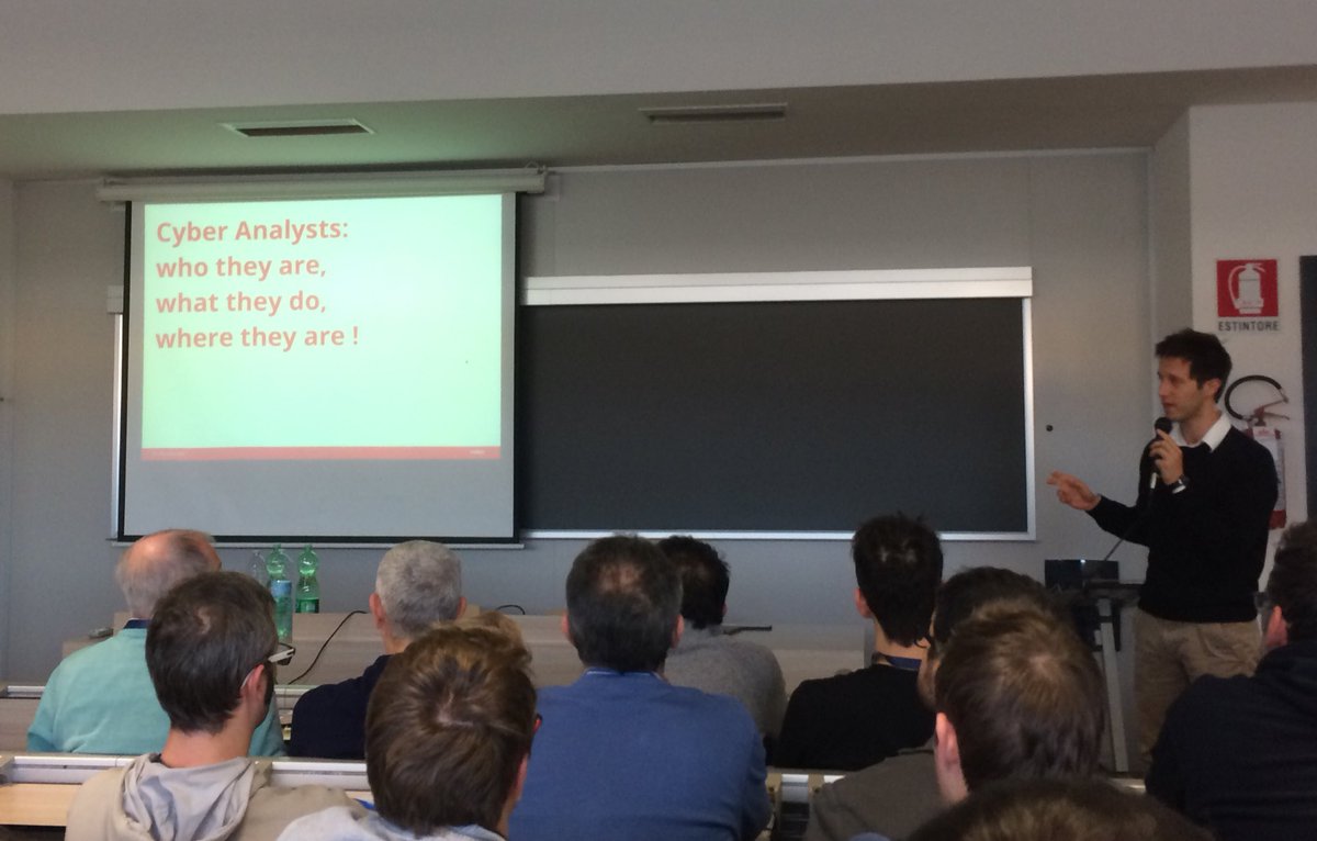 vitalethomas's tweet image. Cyber Analists: who they are, what they do, where they are @Marco_Ramilli @CodemotionIT #codemotion #CyberSecurity #CyberAnalyst