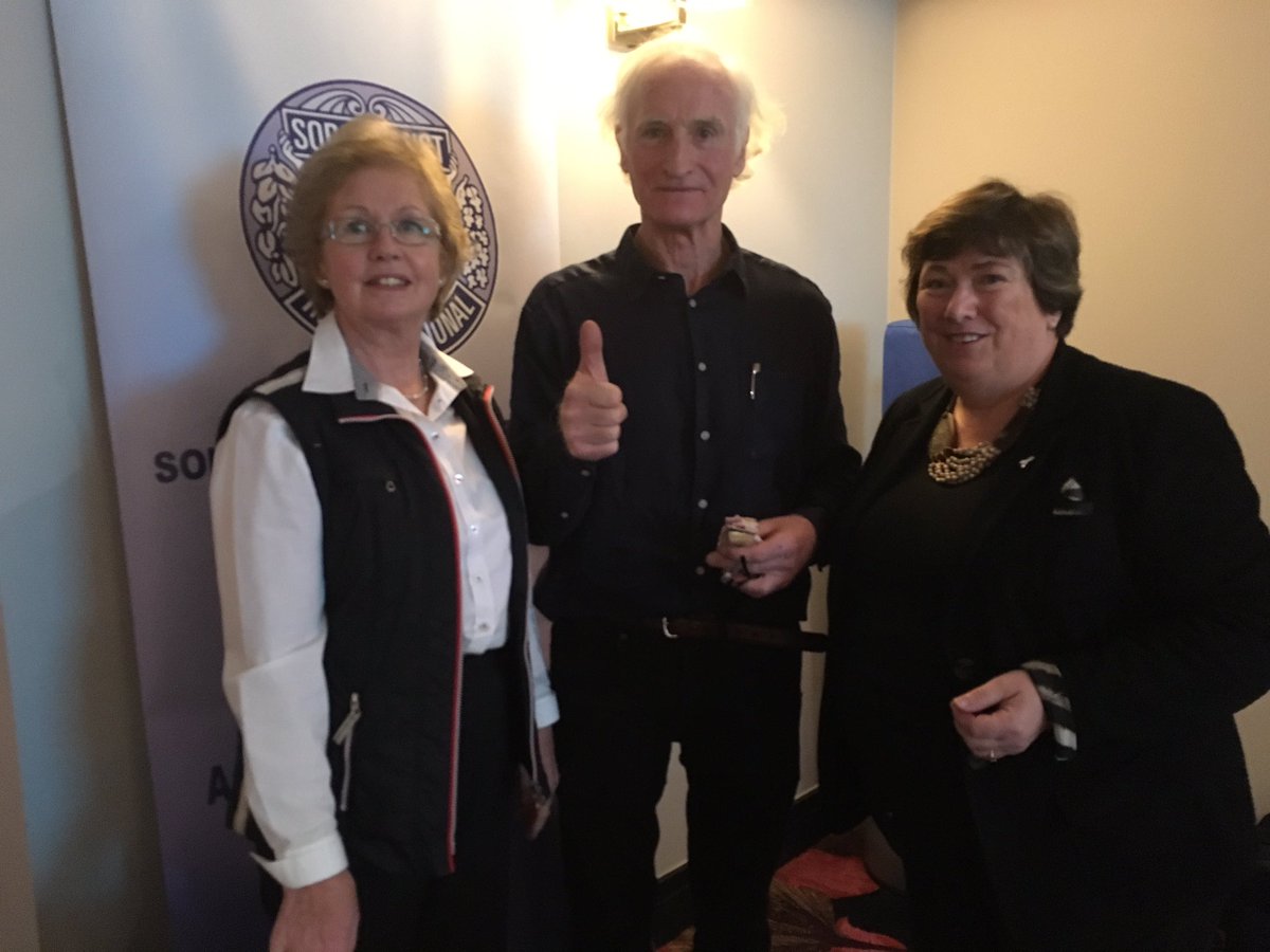 DolanDarina's tweet photo. Duncan Stewart speaks at National Soroptimist Meeting in Dublin. #globalgoals #soroptimists https://t.co/xVGGFayva6