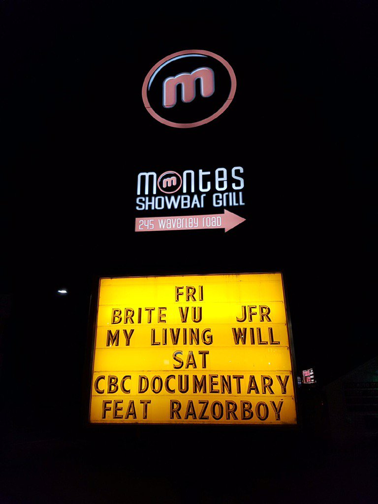 JFRPROJECTX's tweet photo. Had a great time at @MontesBarGrill last night. @BriteVU and @mylivingwill rocked it! More pics to come https://t.co/GWlYgu9C1h