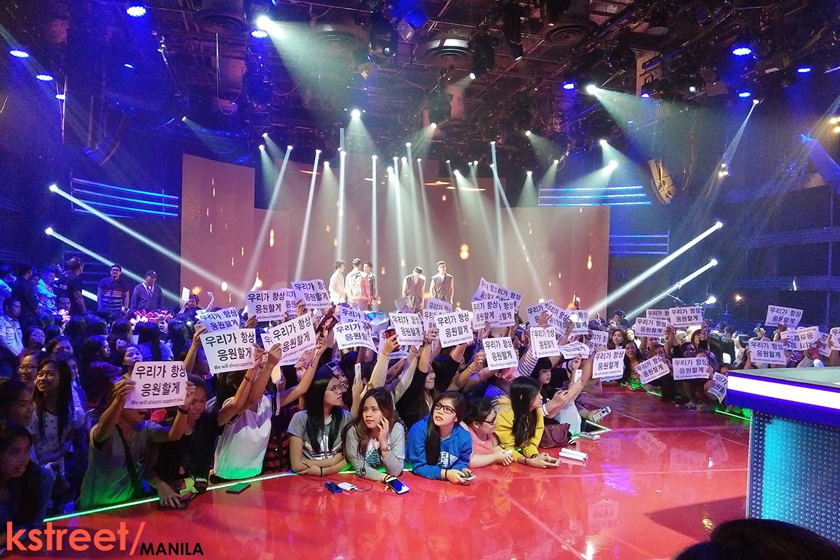 kstreetmanila's tweet photo. LOOK: PH Blackjacks, Vice Ganda, and Aga Muhlach showing support for Dara at Pinoy Boyband Superstar after 2NE1's disbandment #ThankYou2NE1 https://t.co/crjZDdTUW1