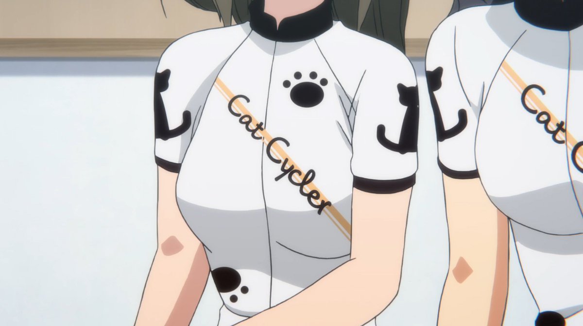 Tvアニメ ろんぐらいだぁす これでアニメに登場する オリジナルのサイクルジャージが Miko Cycling D B C C Cat Cyler となりました D B C C ジャージにも元ネタがあったりしますので そのうちお話できればと思います 石 ろんぐらいだ