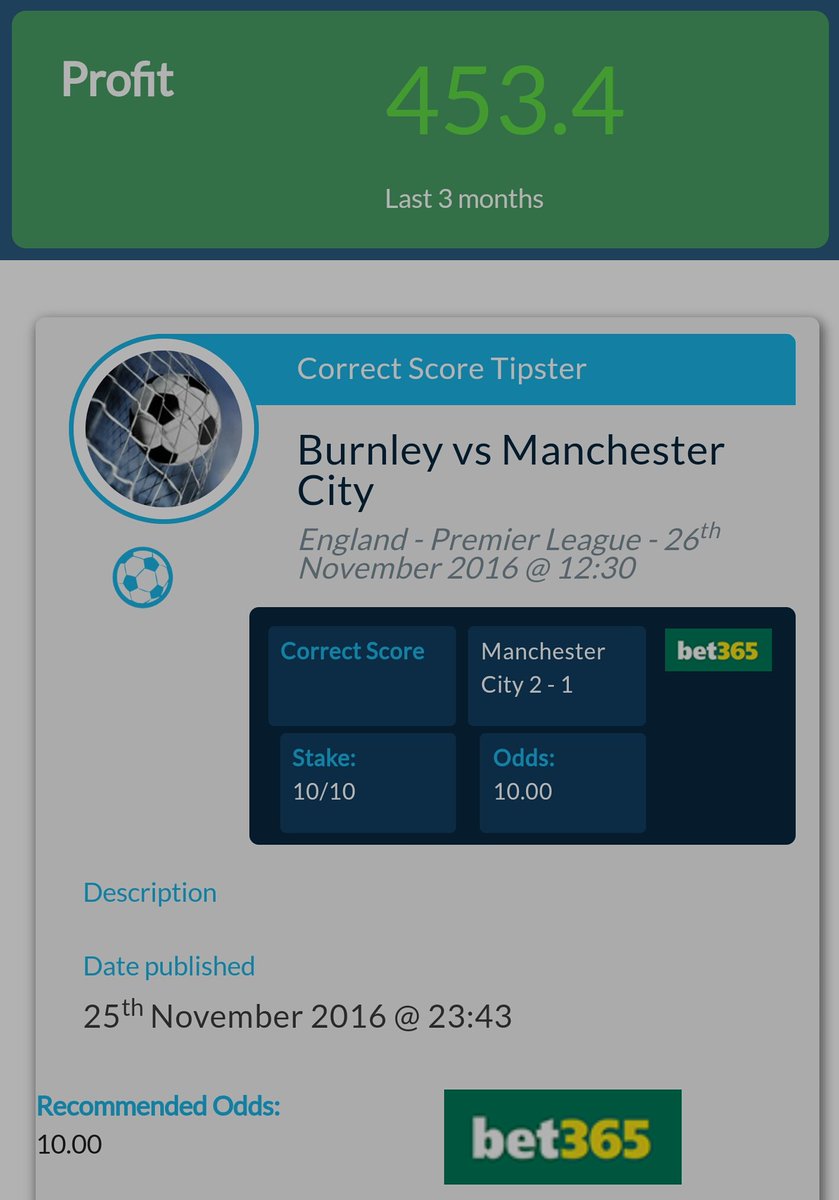 correctscores8's tweet photo. We're at it again with Saturdays tips @BurnleyOfficial 1 v 2 @ManCity 9/1 in the bag. See all our tips here https://t.co/TGqq1Y5qcu @tipstrr https://t.co/KOYJdkacqi