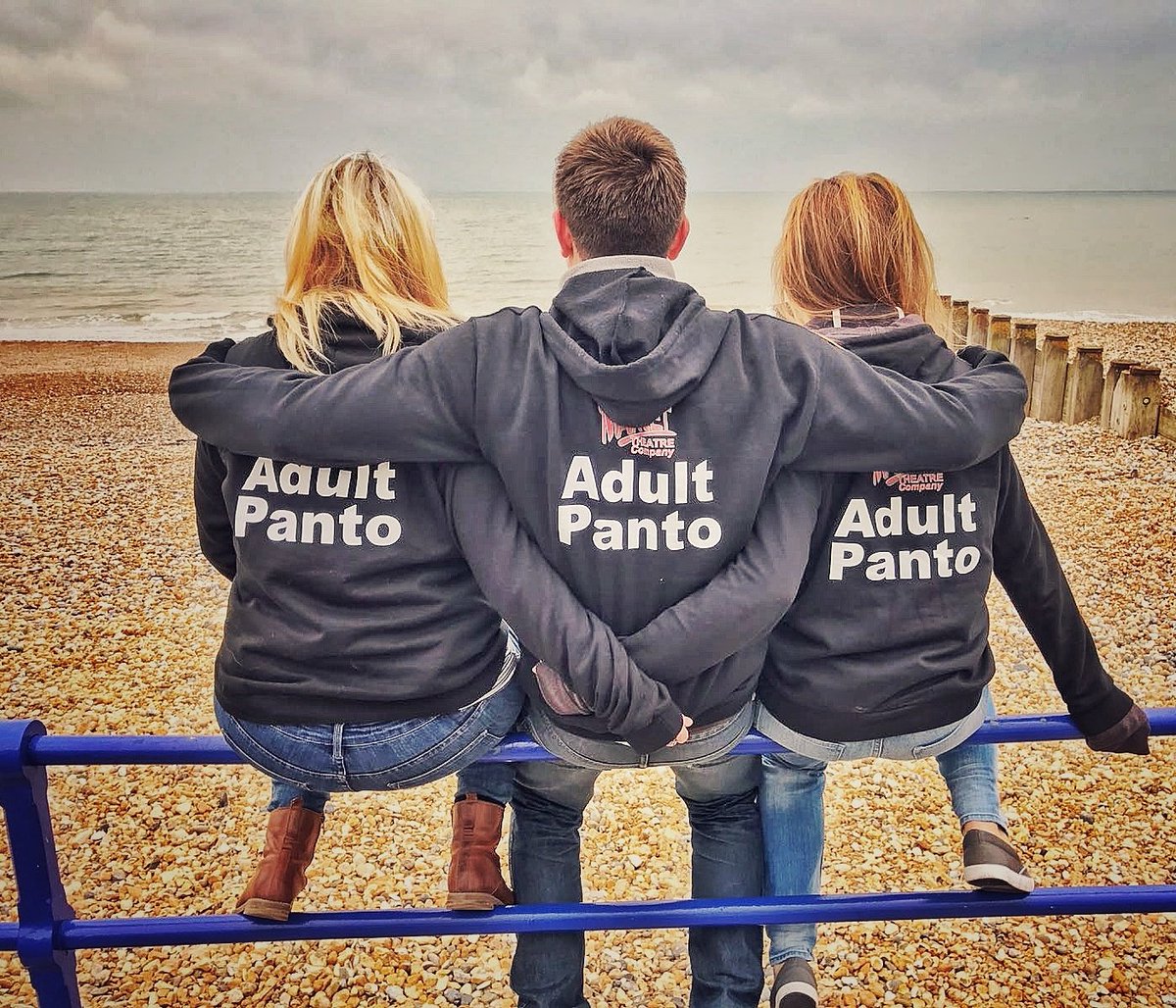 Team Tour weekend in sunny/freezing Eastbourne! looking forward to another good show tonight! #tour #showtime #comedy #eastbourne #theatre