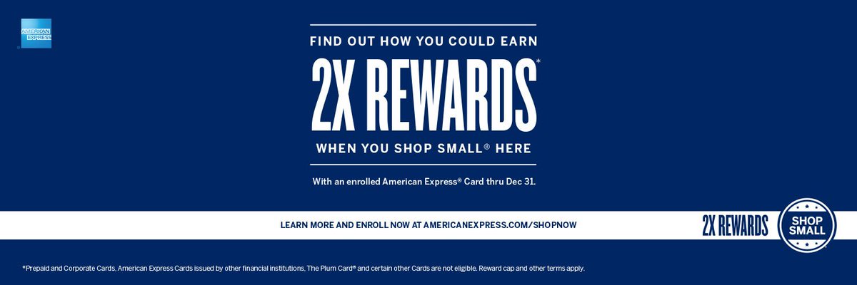 Let's do this! SHOP SMALL Y'ALL.