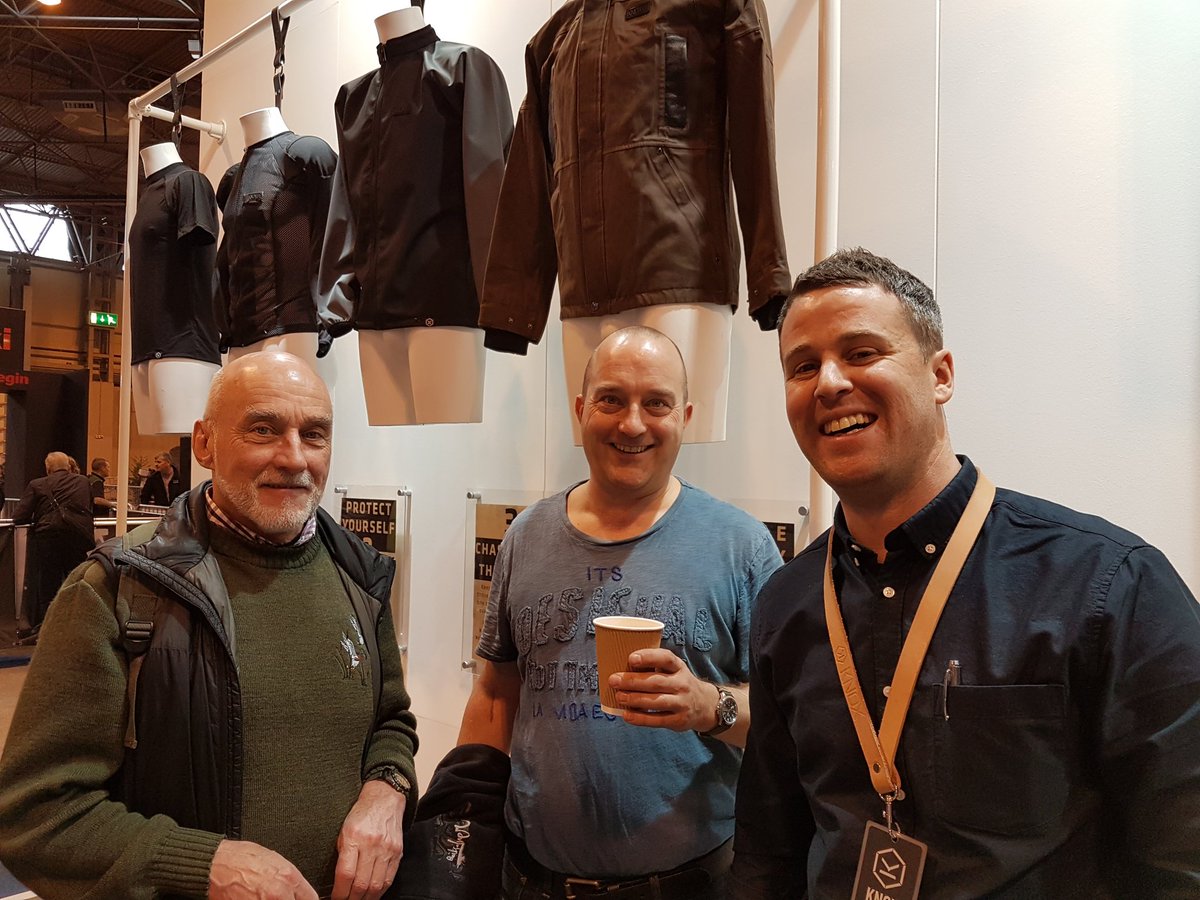 knoxarmour's tweet photo. Great meeting great people at #motorcyclelive. Thanks Dominic for visiting!!! https://t.co/lMqcBf3eUC