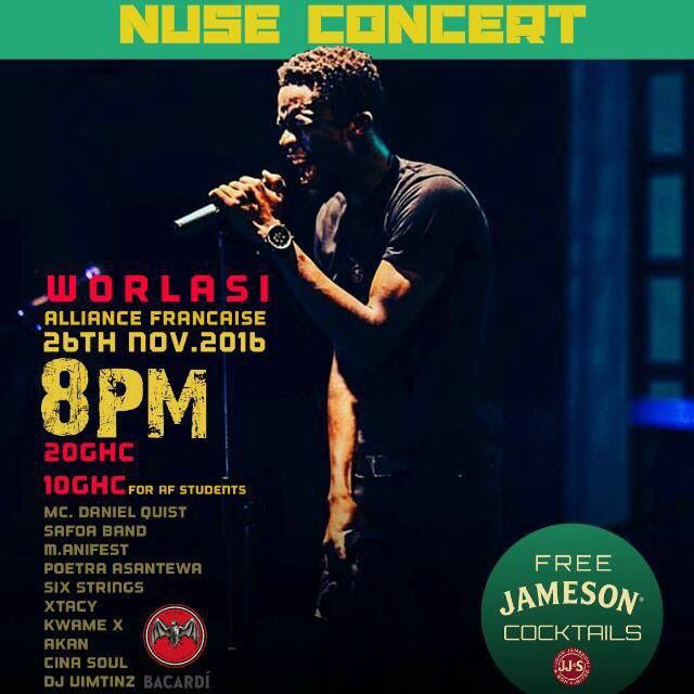 kwabbsferry's tweet photo. @worlasigh  will be joining @antoine_mensah  on #ENTLIVE on @live91.9fm . #TuneinNow  #nus3concert https://t.co/mv4BmFRTPD