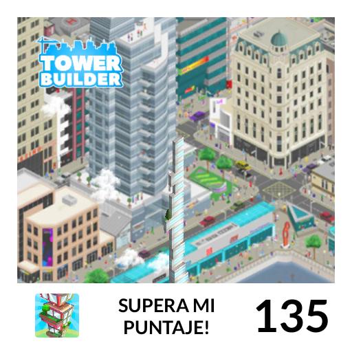Lfrp00's tweet image. I made a score of 135 in #TowerBuilder