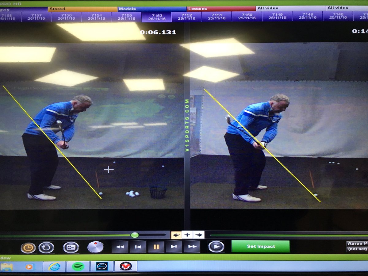 carlociullo's tweet photo. Working the club more on plane! Distance and clubhead speed went up drastically. #smallchanges #bigeffects @hullgcpros @TheGolfDen https://t.co/9qsloV97DZ