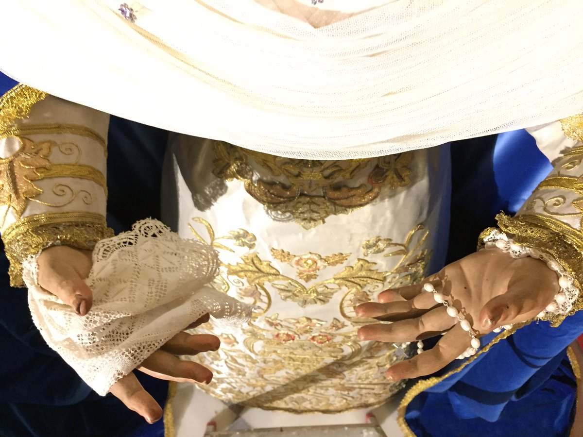 SIN PECADO CONCEBIDA
Así se encuentra ataviada Ntra. Sra. de la Merced para la Solemnidad de la Inmaculada #elPrendimiento