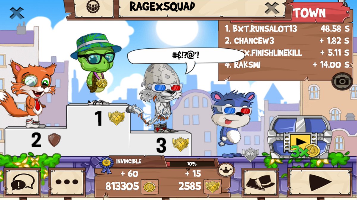 rare_runs's tweet photo. All those guys just got washed #funrun2 #ChanceW3 #FinishLineKill #Raksmi https://t.co/IZSmquPRUc